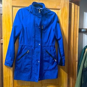 Blue Calvin Klein Rain Jacket